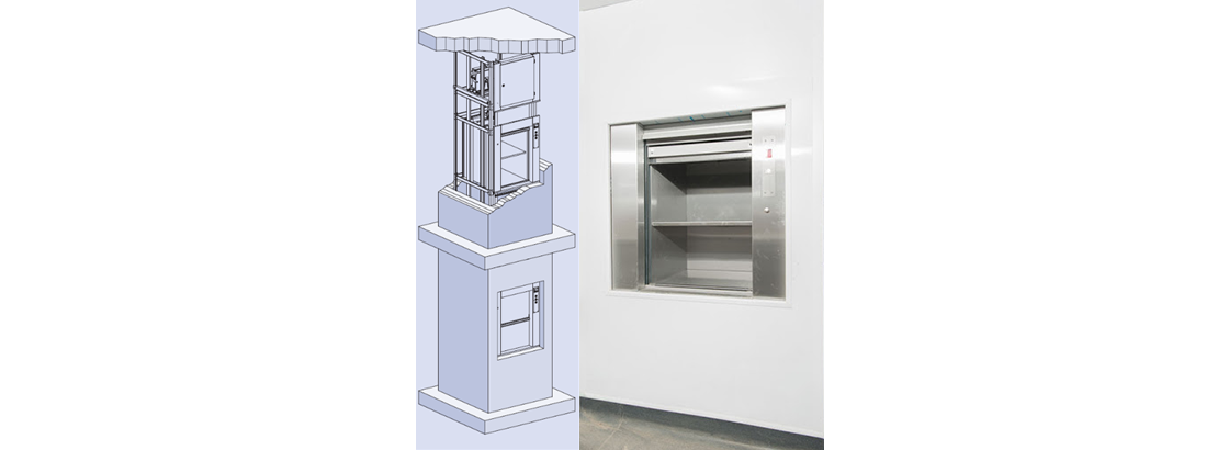 Small goods lift